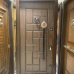 باب تركى ماركة ديمونت بنى مكعبات فلات سنتر لوك كالى 5 كالون مقاس 1 م