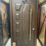 باب تركى ماركة سيليكا خشب بارز 5+1 سنتر لوك كالى  مقاس 1 م New Edition