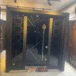 بوابة القصور العملاقة تركىة الصنع ماركة ديمونت زجاج سيكوريت مصفح مقاس خاص عرض 2 متر بشراعة ثابتة من الطرفين