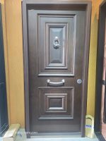 باب تركى ماركة سيليكا خشب قشرة جوز ترك طبيعى 2 حشوة بانوهات متداخلة سنتر لوك كالى مقاس 1 م New Edition (Code : 016)