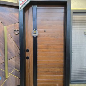 باب تركى ماركة سيليكا العالمية - Cel.ka خشب طبيعى أستربات بيتش باين قشرة طبيعى كوالين كالى سنتر لوك كامل مقاس 1 م