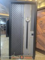 باب تركى ماركة سيليكا العالمية - Cel.ka جراى لونين سمبوكسات ف جولد كوالين كالى سنتر لوك مقاس 1 م
