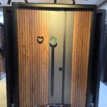 باب تركى ماركة سيليكا جراى ف خشبي أستربات سنتر لوك مقاس 150 سم - New Edition