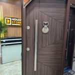باب تركى ماركة سيليكا الأورجينال بنى سادة معين قشرة لامينوكس مشبح كوالين كالى مقاس 1 م - New Edition